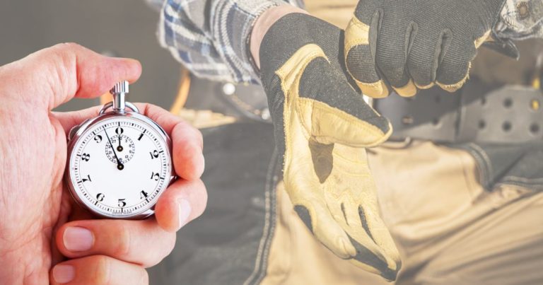 Durchbruchzeit bei Schutzhandschuhen