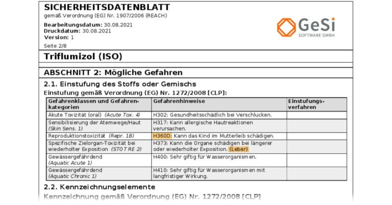 GHS/CLP: Zusätze bei H-Sätzen und ihre Bedeutung